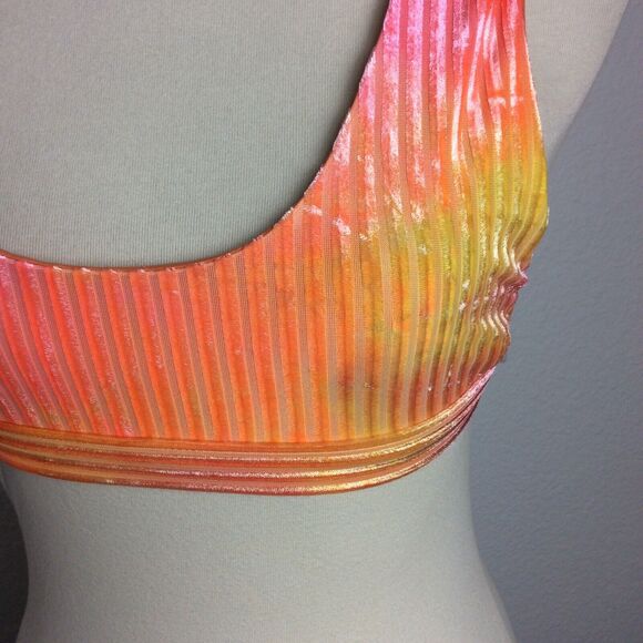 Dippin Daisys Bikini Top Ribbed Ombre Swimwear - Picture 3 of 8